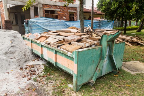 Recycling construction materials during waste clearance in Sidcup