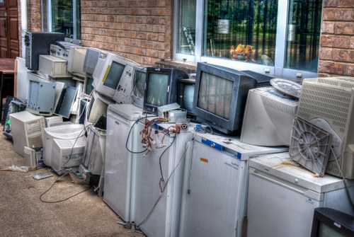 Professional furniture clearance team removing items from a Sidcup home